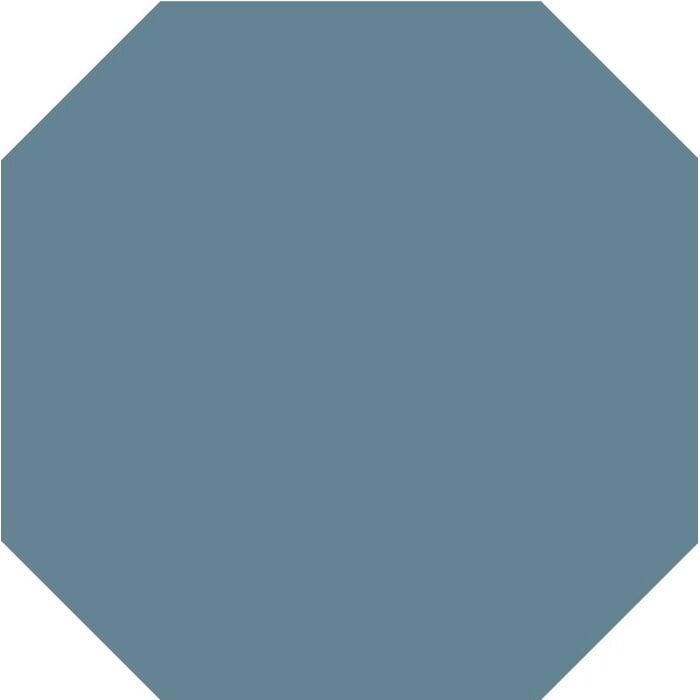TopCer Field Materials L4411 Blue (Cobalt) Mat Octagon 10x10