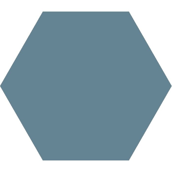 TopCer Field Materials L4411 Blue (Cobalt) Mat Hexagon 10x10