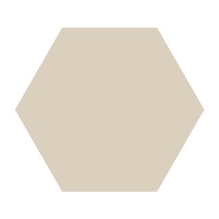 TopCer Field Materials L4416 White Mat Hexagon 10x10