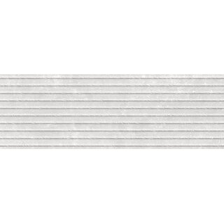 CeraVision B-Stone Outline Ceniza Mat 25x75 Rett