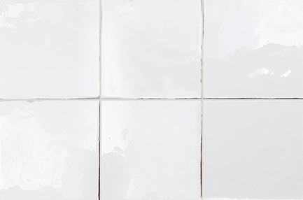 CeraVision Zel Casablanca White Glans Handvorm 13x13