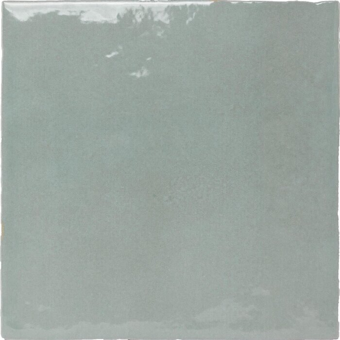 CeraVision Zel Tetuan Teal Glans Handvorm 13x13