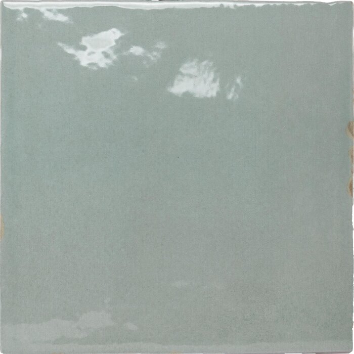 CeraVision Zel Tetuan Teal Glans Handvorm 13x13