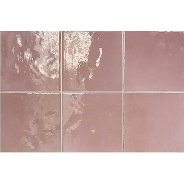 CeraVision Zel Rabat Rose Glans Handvorm 13x13