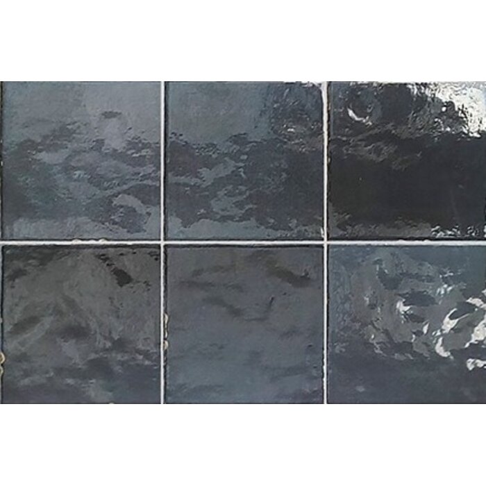 CeraVision Zel Tangier Grey Glans Handvorm 13x13