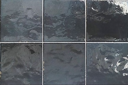 CeraVision Zel Tangier Grey Glans Handvorm 13x13