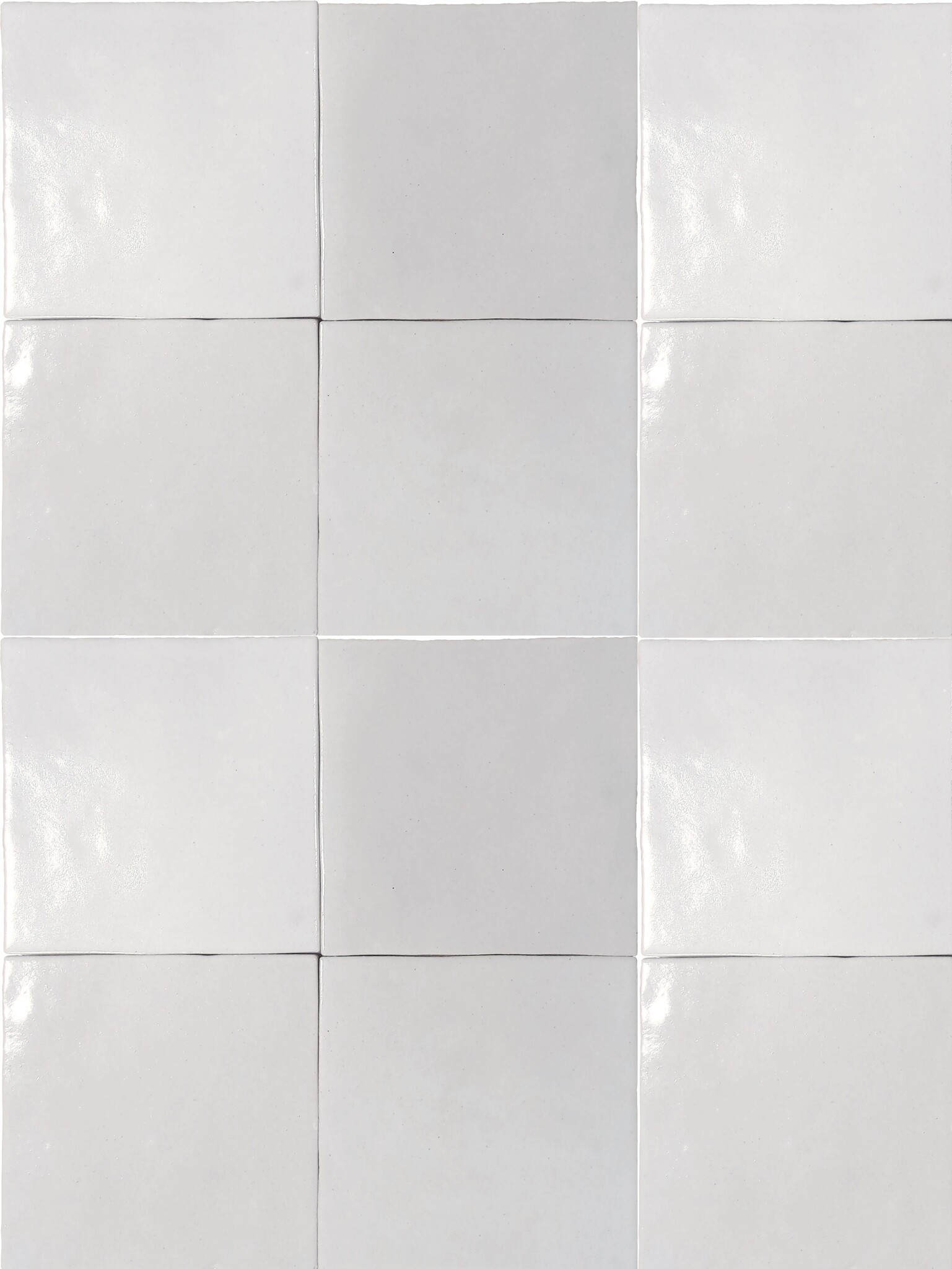 CeraVision Manara Clay Sahara White Glans Handvorm 10x10