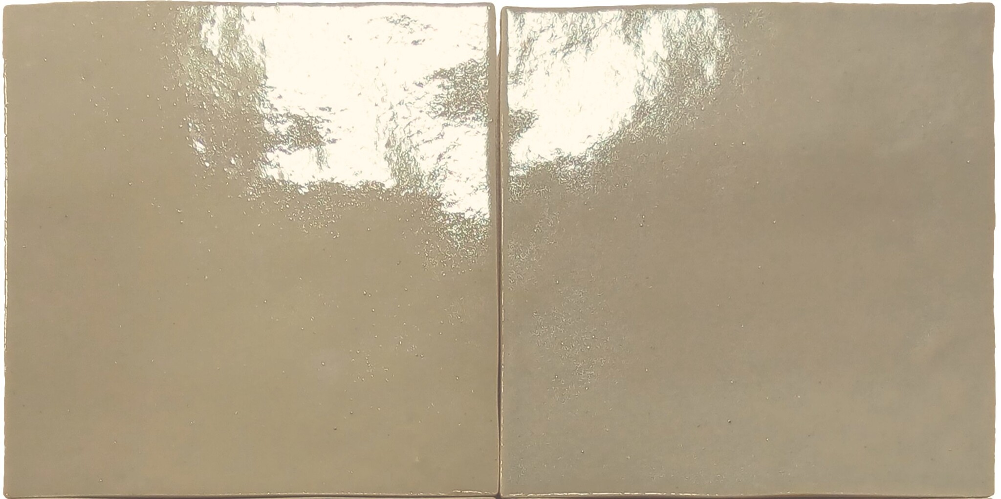 CeraVision Manara Clay Temara Taupe Glans Handvorm 10x10