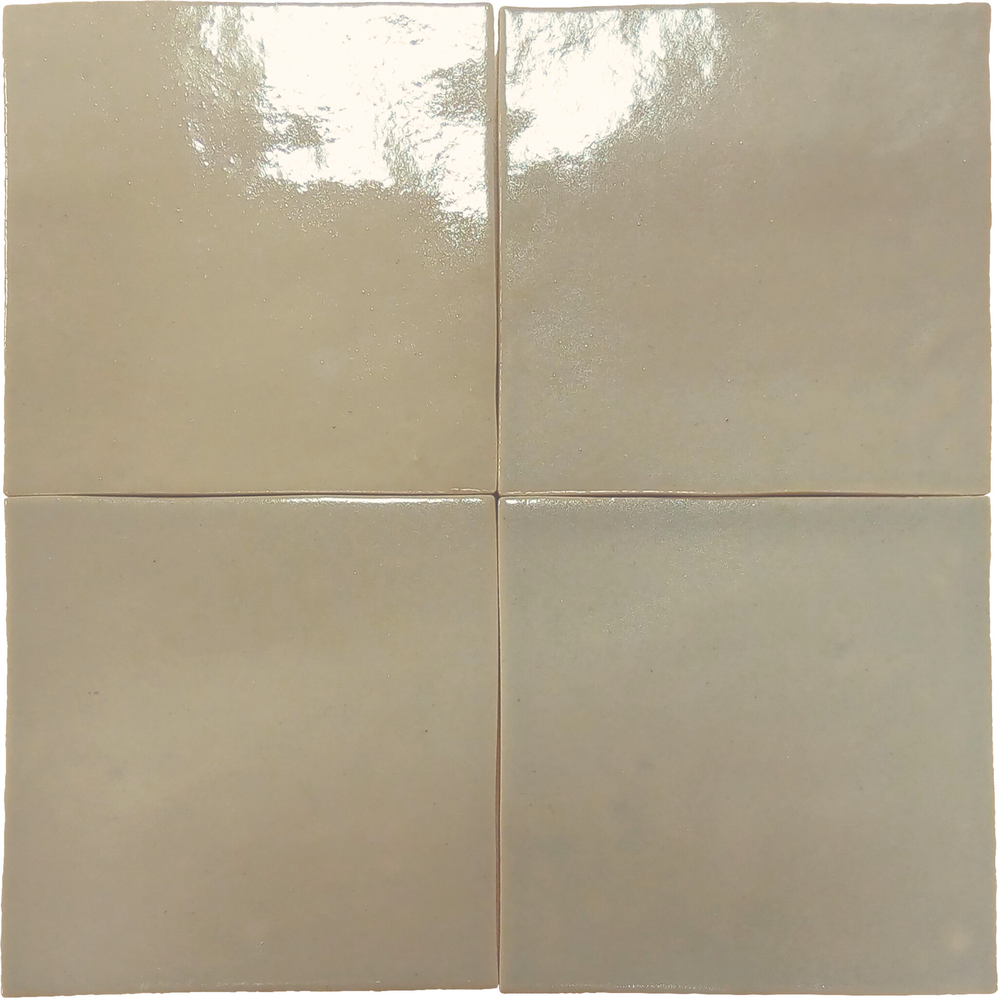 CeraVision Manara Clay Temara Taupe Glans Handvorm 10x10