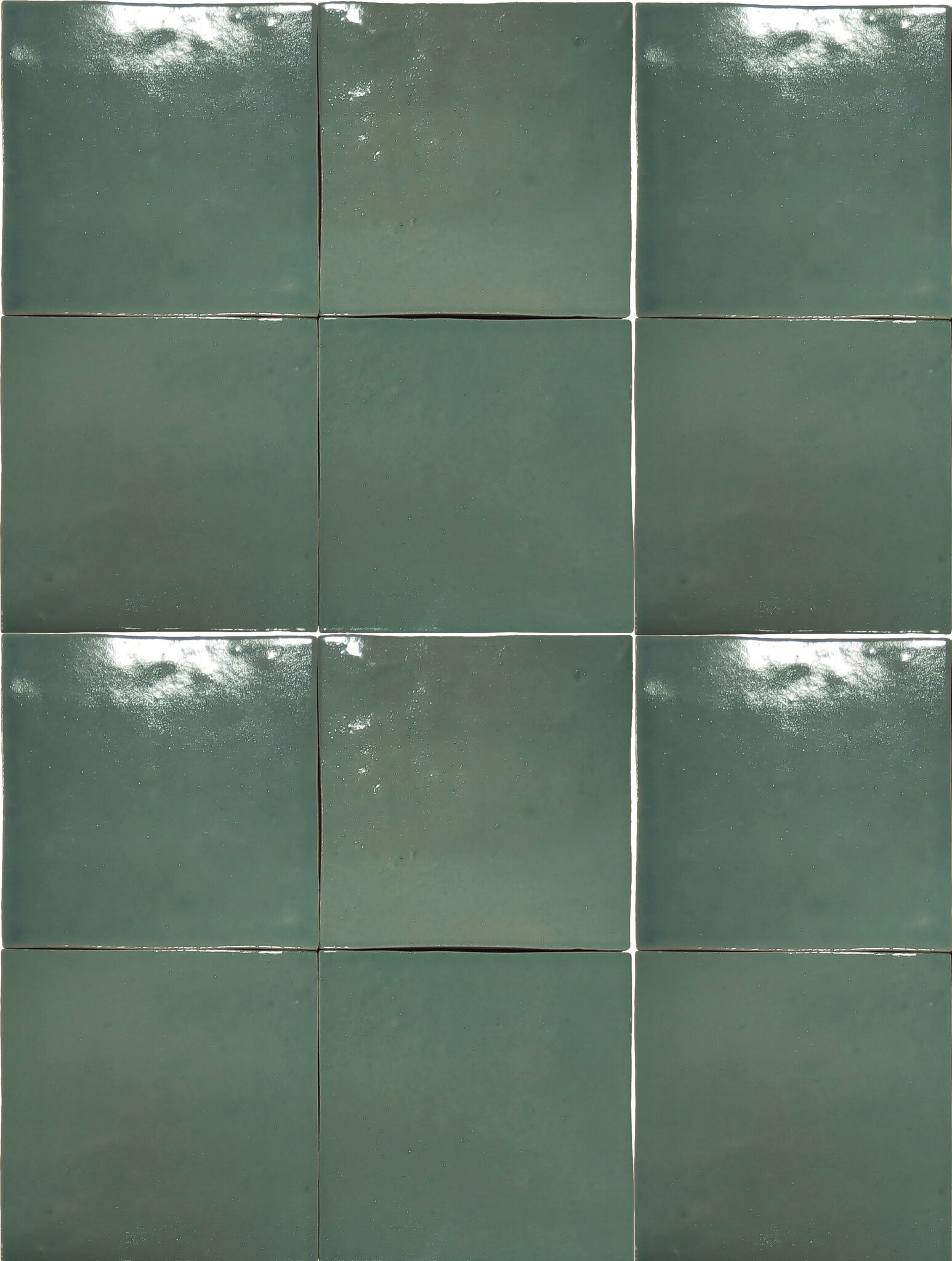 CeraVision Manara Clay Tamir Turquesa Glans Handvorm 10x10