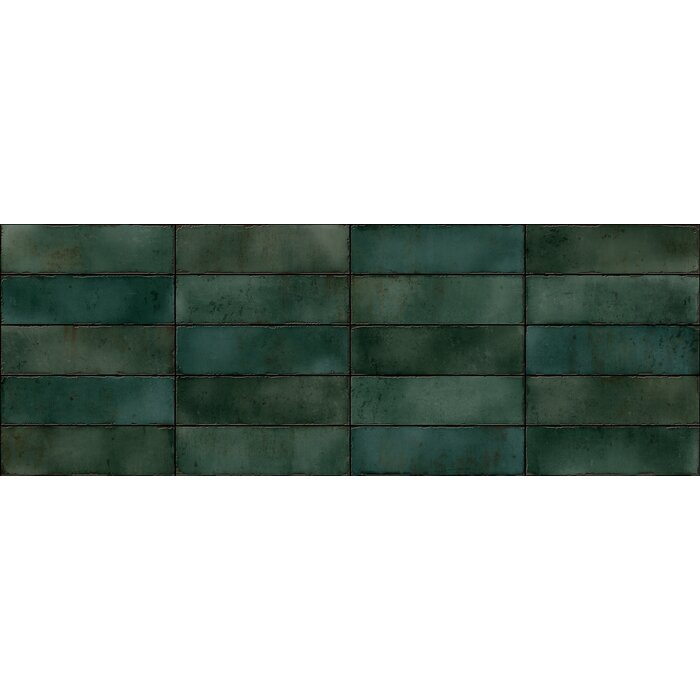 CeraVision Cosmos Green Glans Handvorm 6,9x24