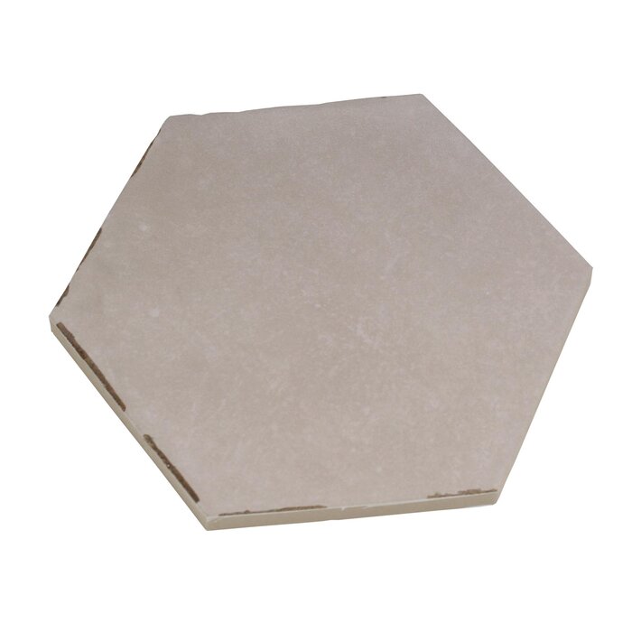 CeraVision Capri Solaro White Zijdeglans Hexagon 14x16