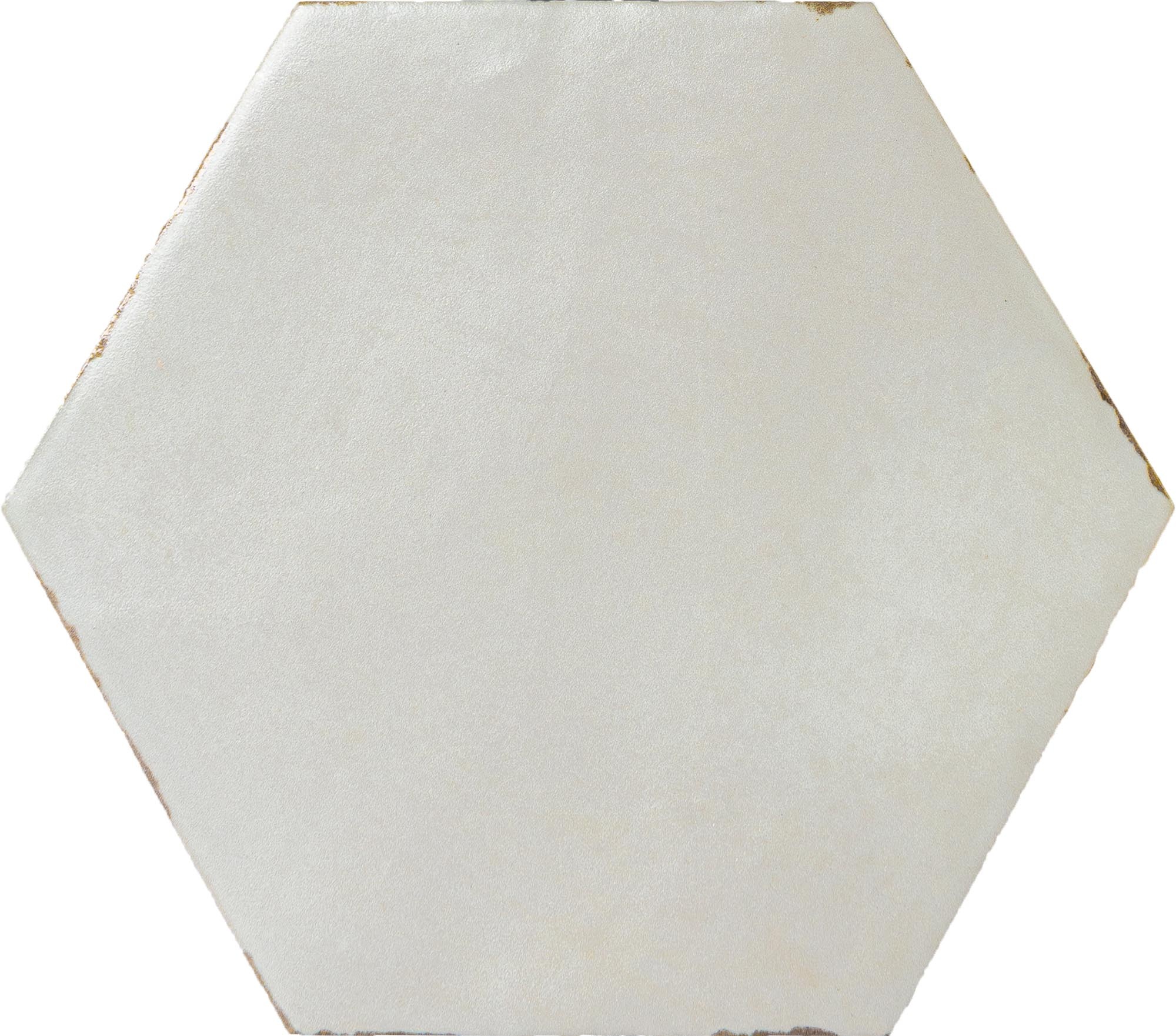 CeraVision Capri Rassa Grey Zijdeglans Hexagon 14x16