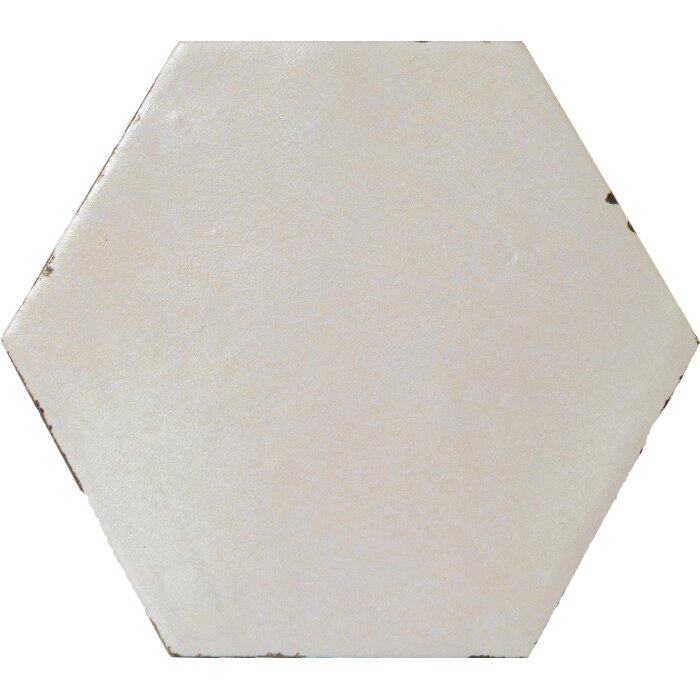 CeraVision Capri Rassa Grey Zijdeglans Hexagon 14x16