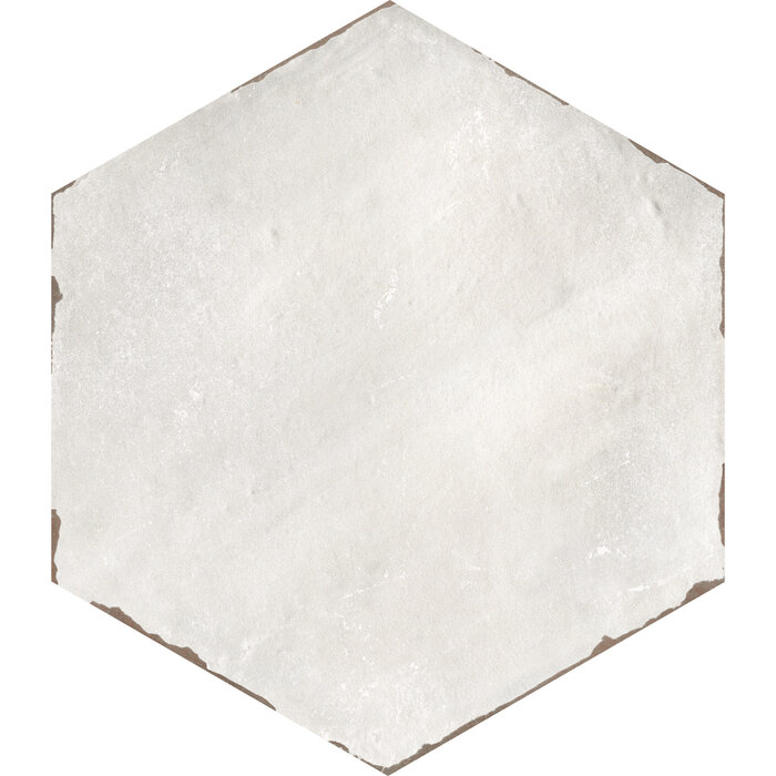 CeraVision Capri Rassa Grey Zijdeglans Hexagon 14x16