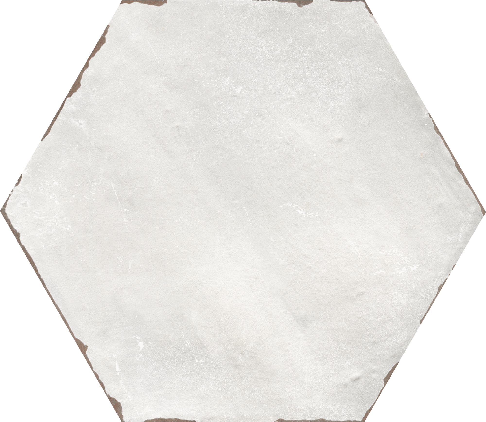 CeraVision Capri Rassa Grey Zijdeglans Hexagon 14x16