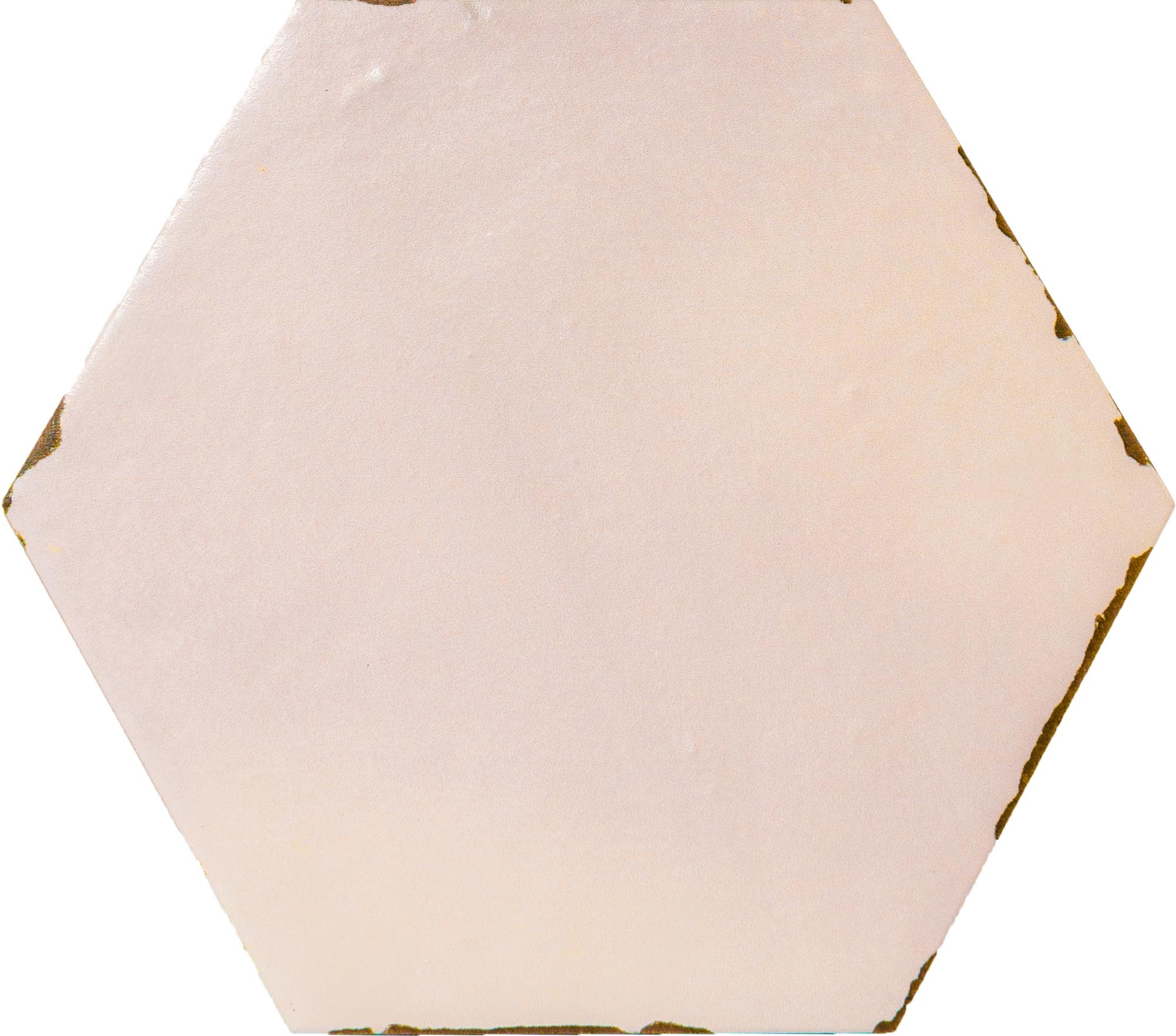 CeraVision Capri Oxalis Rose Zijdeglans Hexagon 14x16