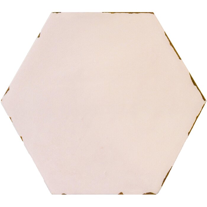 CeraVision Capri Oxalis Rose Zijdeglans Hexagon 14x16