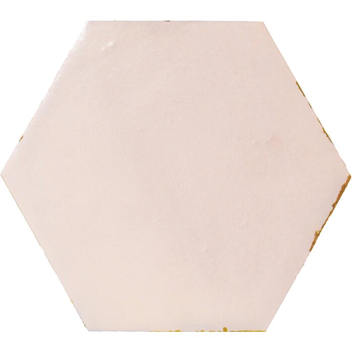 CeraVision Capri Oxalis Rose Zijdeglans Hexagon 14x16