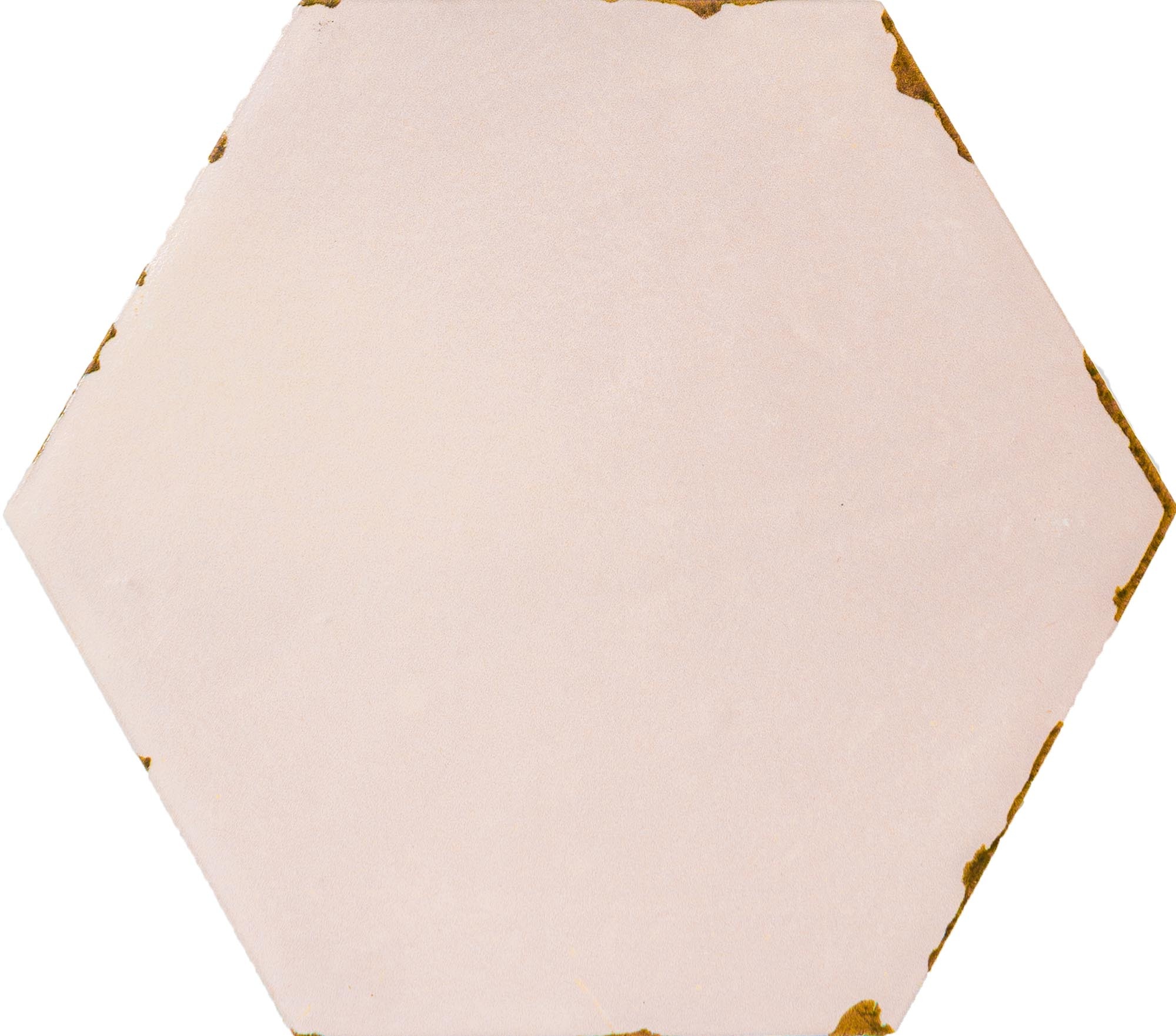 CeraVision Capri Oxalis Rose Zijdeglans Hexagon 14x16