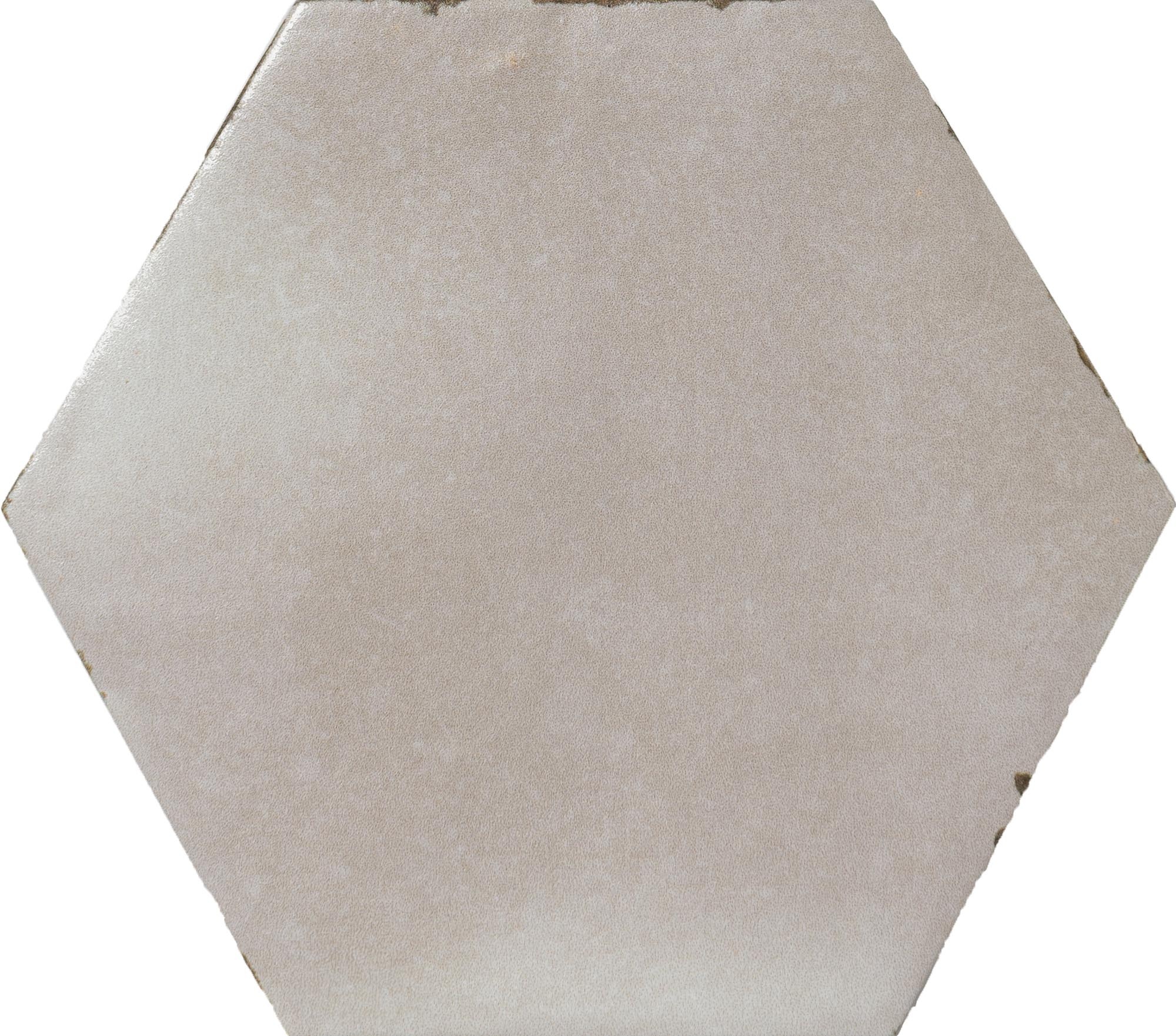 CeraVision Capri Tiberio Taupe Zijdeglans Hexagon 14x16