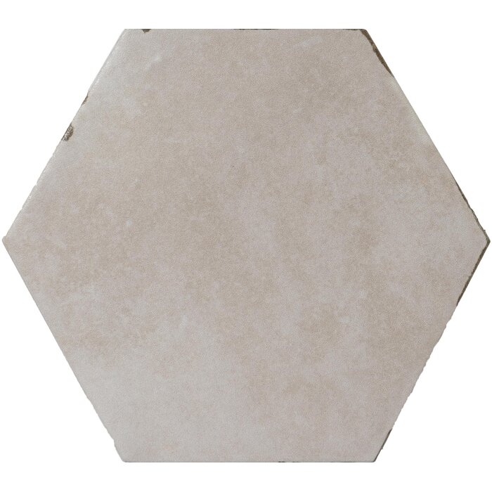 CeraVision Capri Tiberio Taupe Zijdeglans Hexagon 14x16