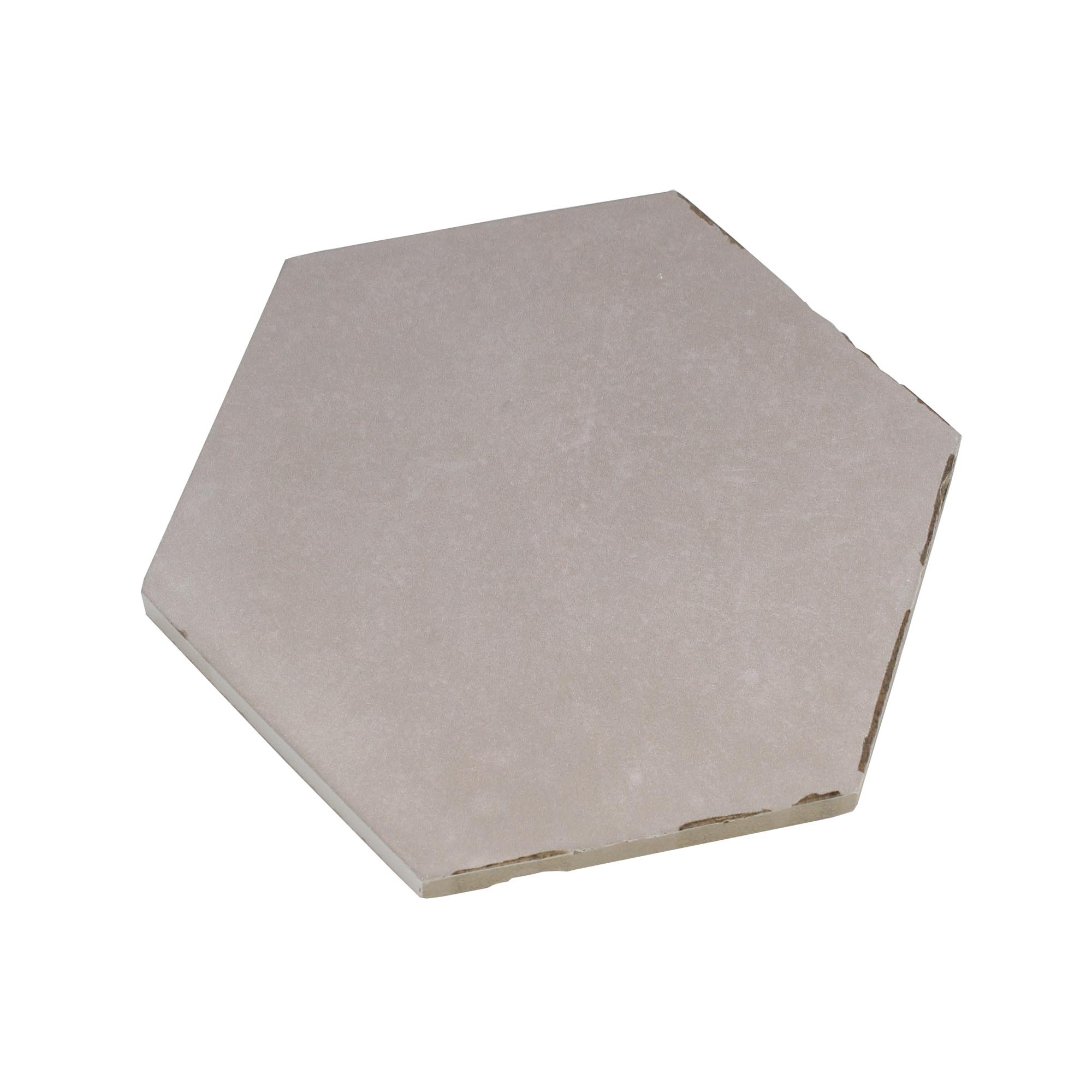 CeraVision Capri Tiberio Taupe Zijdeglans Hexagon 14x16