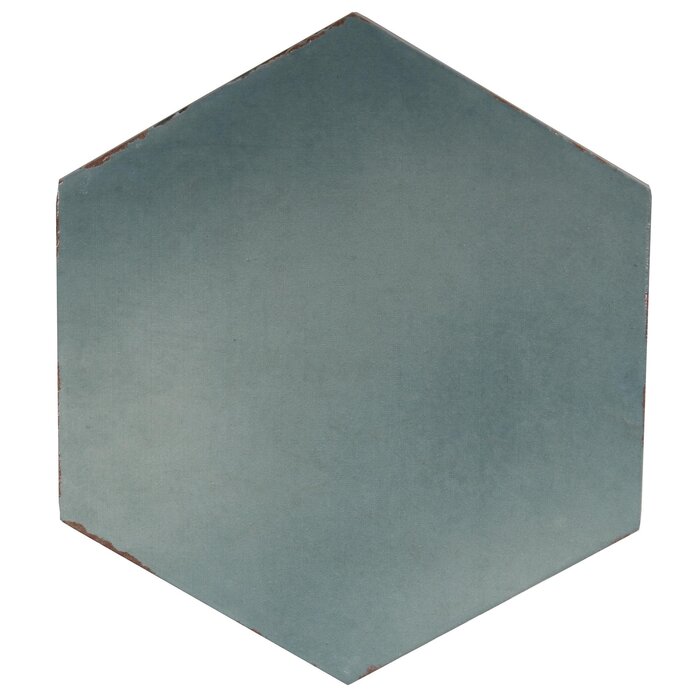CeraVision Capri Bettina Blue Zijdeglans Hexagon 14x16