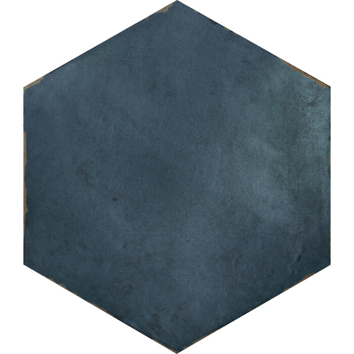 CeraVision Capri Chiazza Marino Zijdeglans Hexagon 14x16