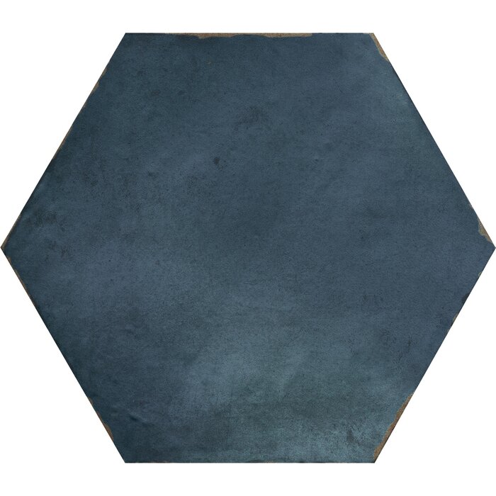 CeraVision Capri Chiazza Marino Zijdeglans Hexagon 14x16