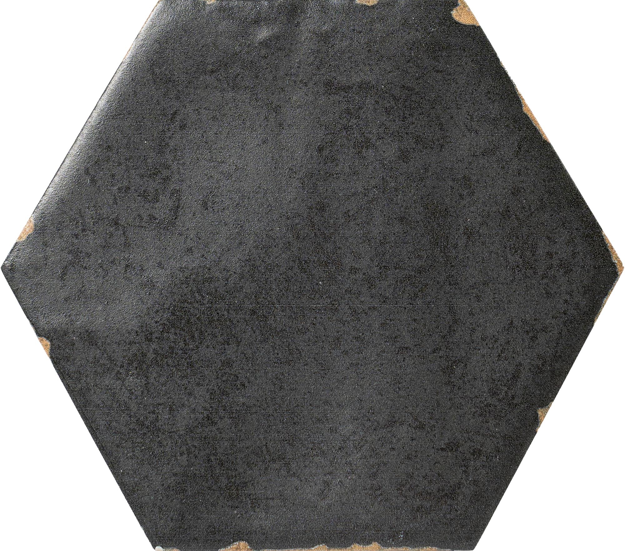 CeraVision Capri Sorrentine Nero Zijdeglans Hexagon 14x16