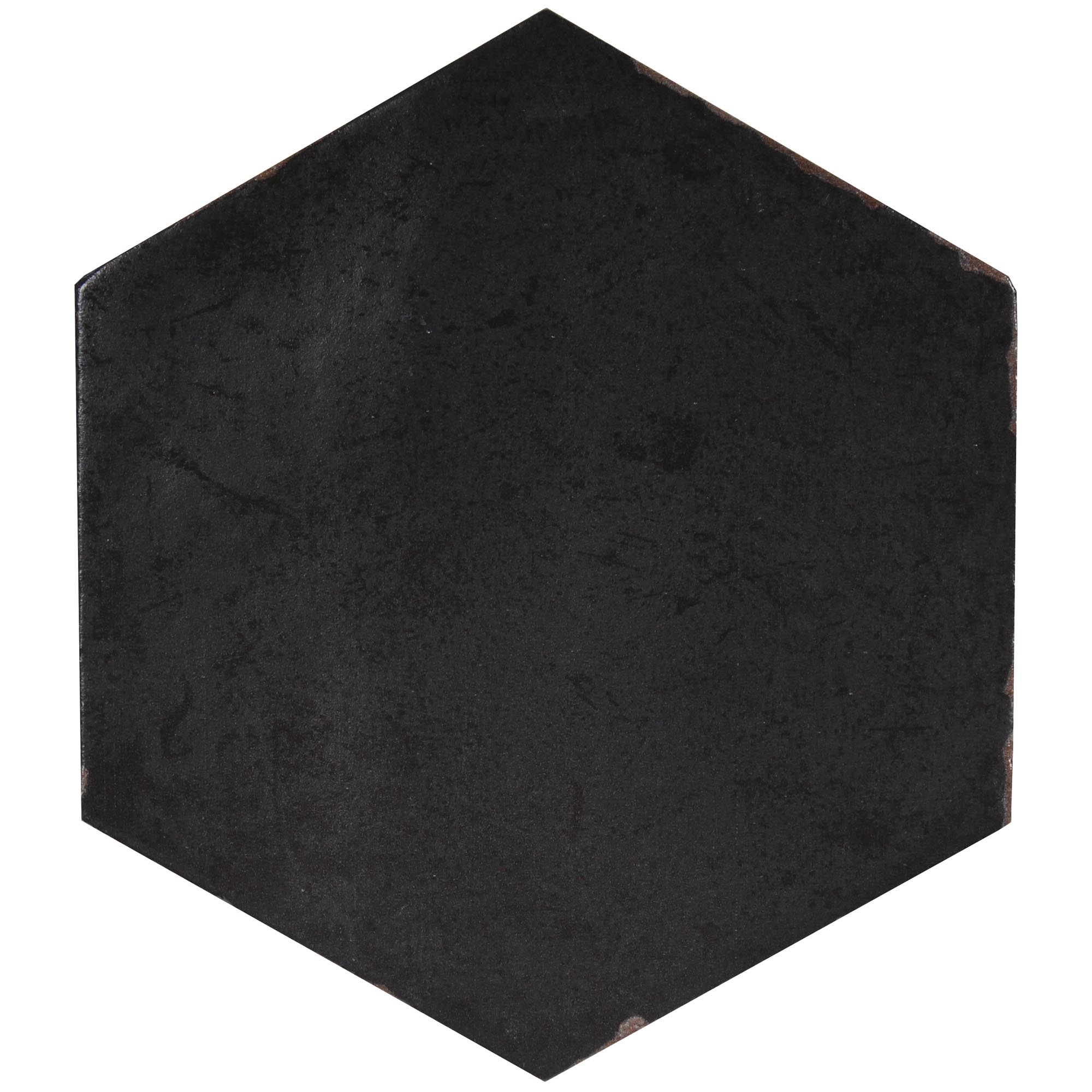 CeraVision Capri Sorrentine Nero Zijdeglans Hexagon 14x16