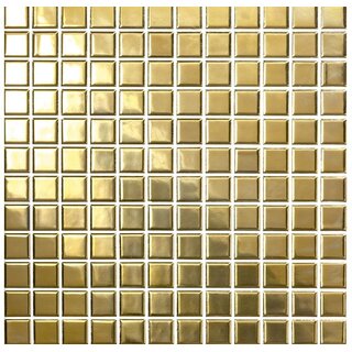 CeraVision Porcelain Nature Gold Glans Mozaiek (2,3x2,3) 30x30