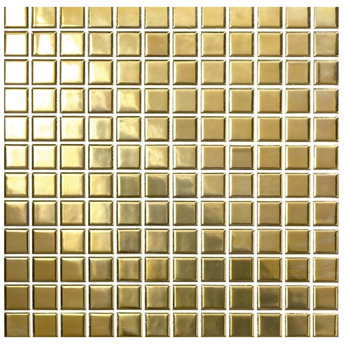 CeraVision Porcelain Nature Gold Glans Mozaiek (2,3x2,3) 30x30