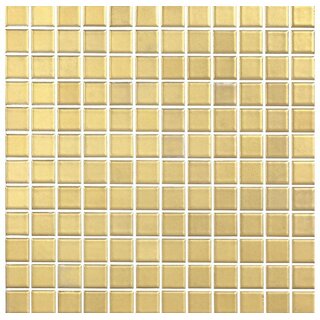 CeraVision Porcelain Nature Gold Mat Mozaiek (2,3x2,3) 30x30