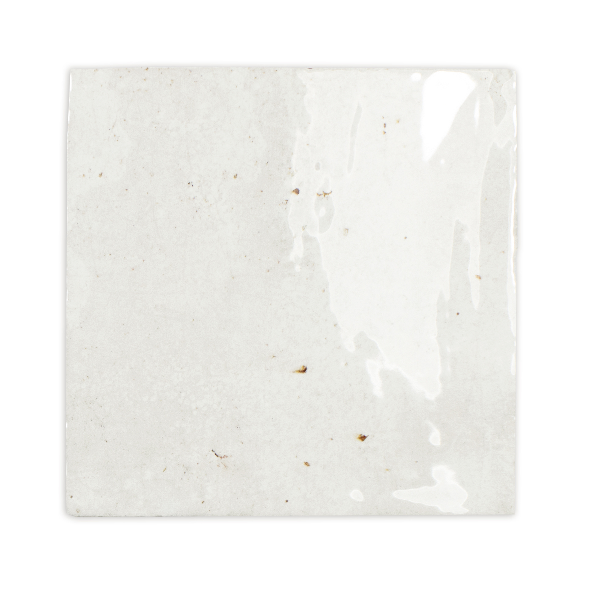 CeraVision Enamel Square White Glans Handvorm 12,5x12,5