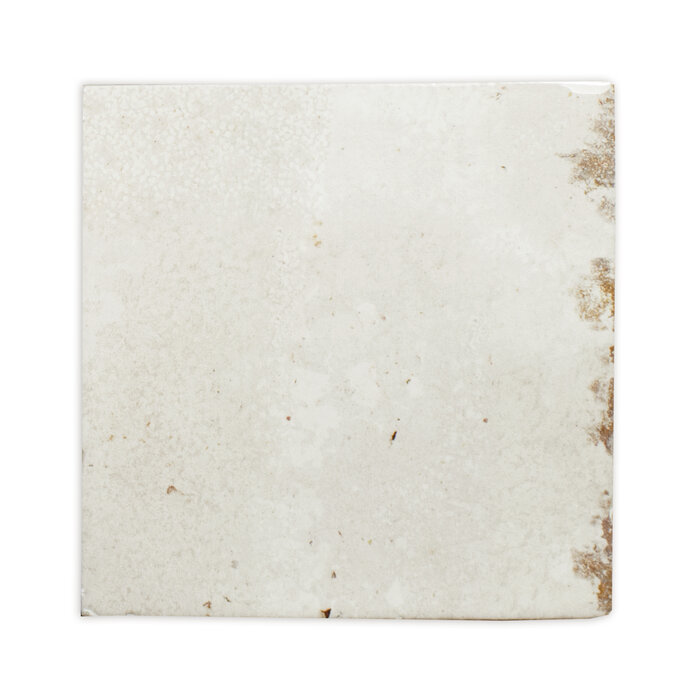 CeraVision Enamel Square White Glans Handvorm 12,5x12,5