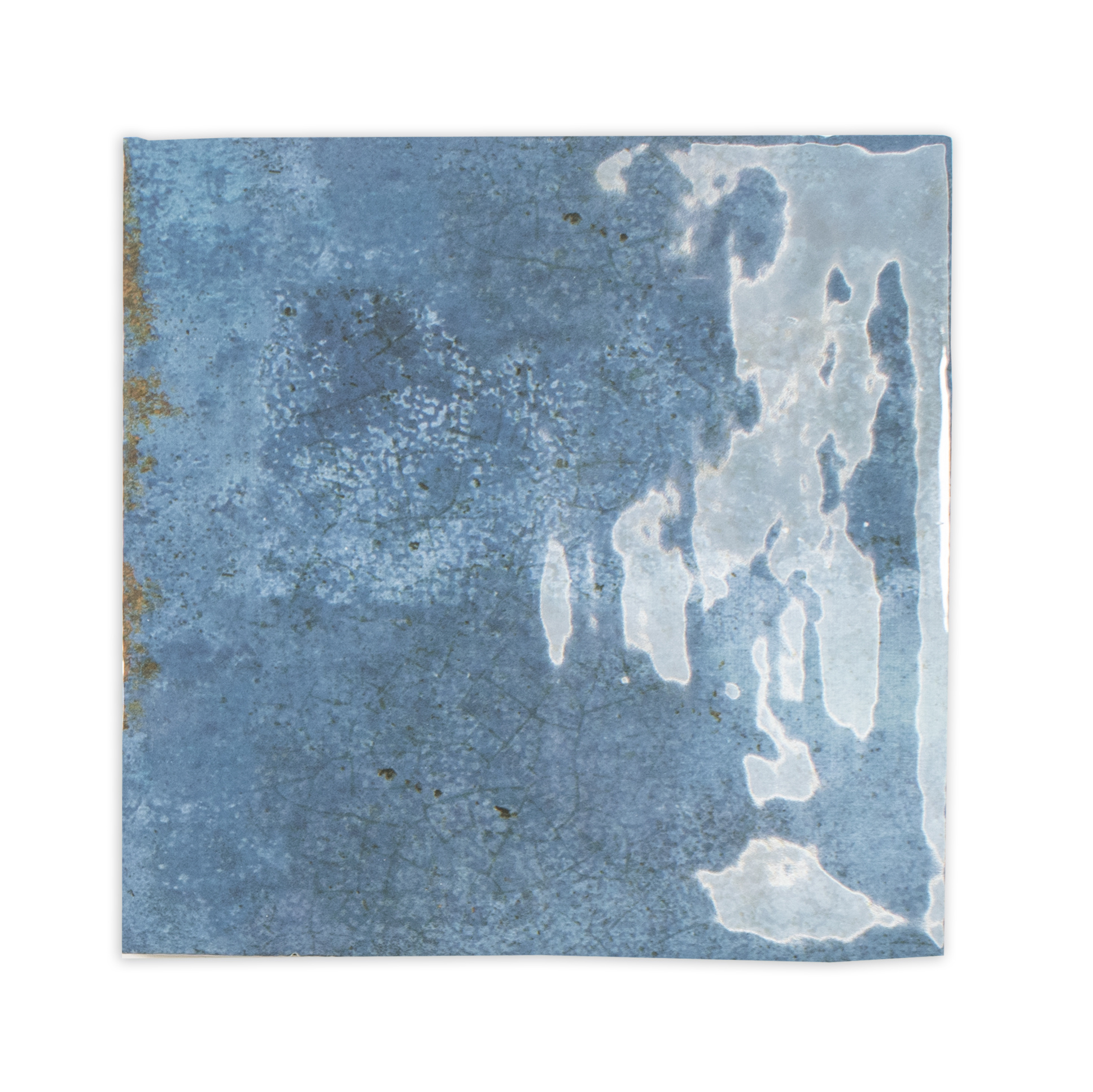 CeraVision Enamel Square Ocean Glans Handvorm 12,5x12,5