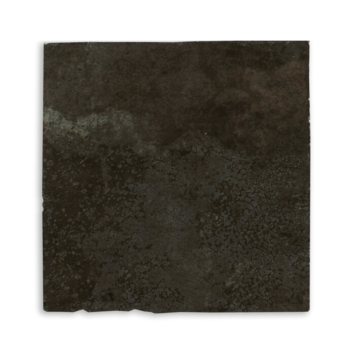 CeraVision Enamel Square Charcoal Glans Handvorm 12,5x12,5