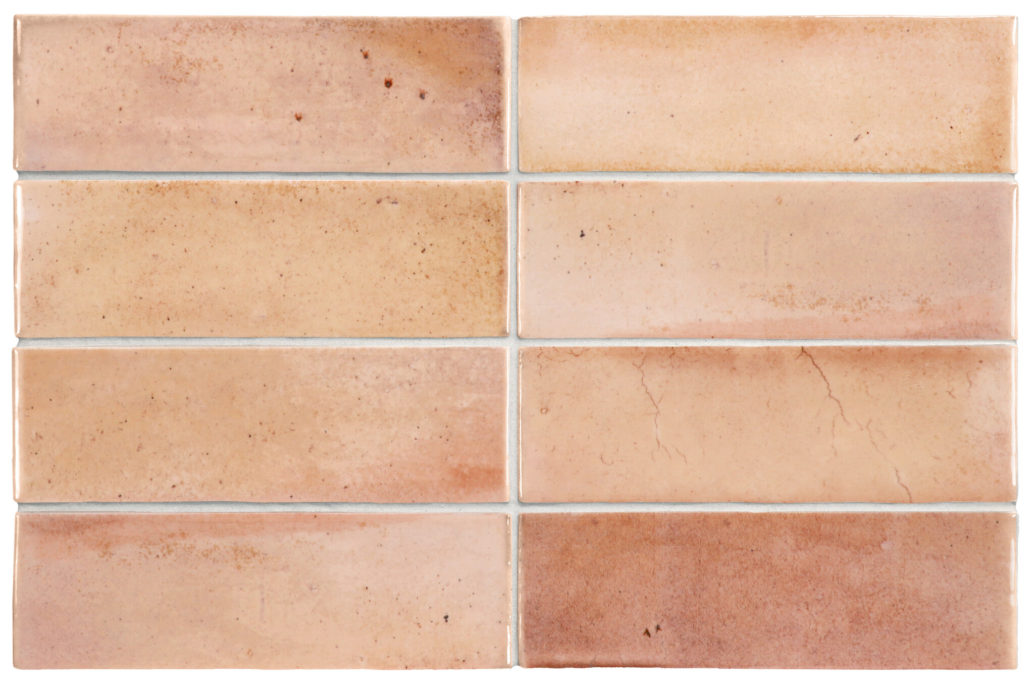 CeraVision Hanoi Pink Glans Handvorm 5,1x16,1