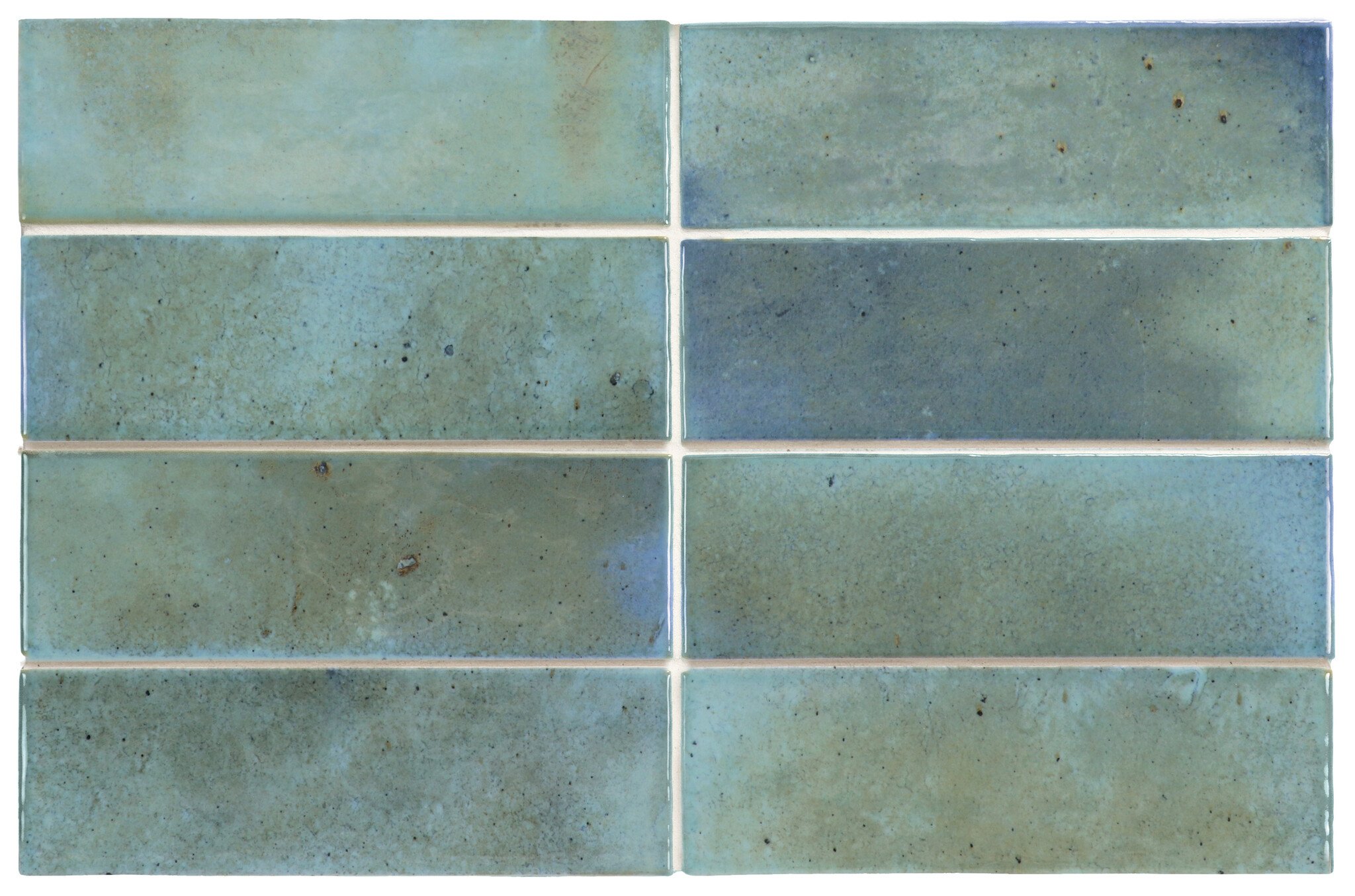 CeraVision Hanoi Sky Blue Glans Handvorm 5,1x16,1