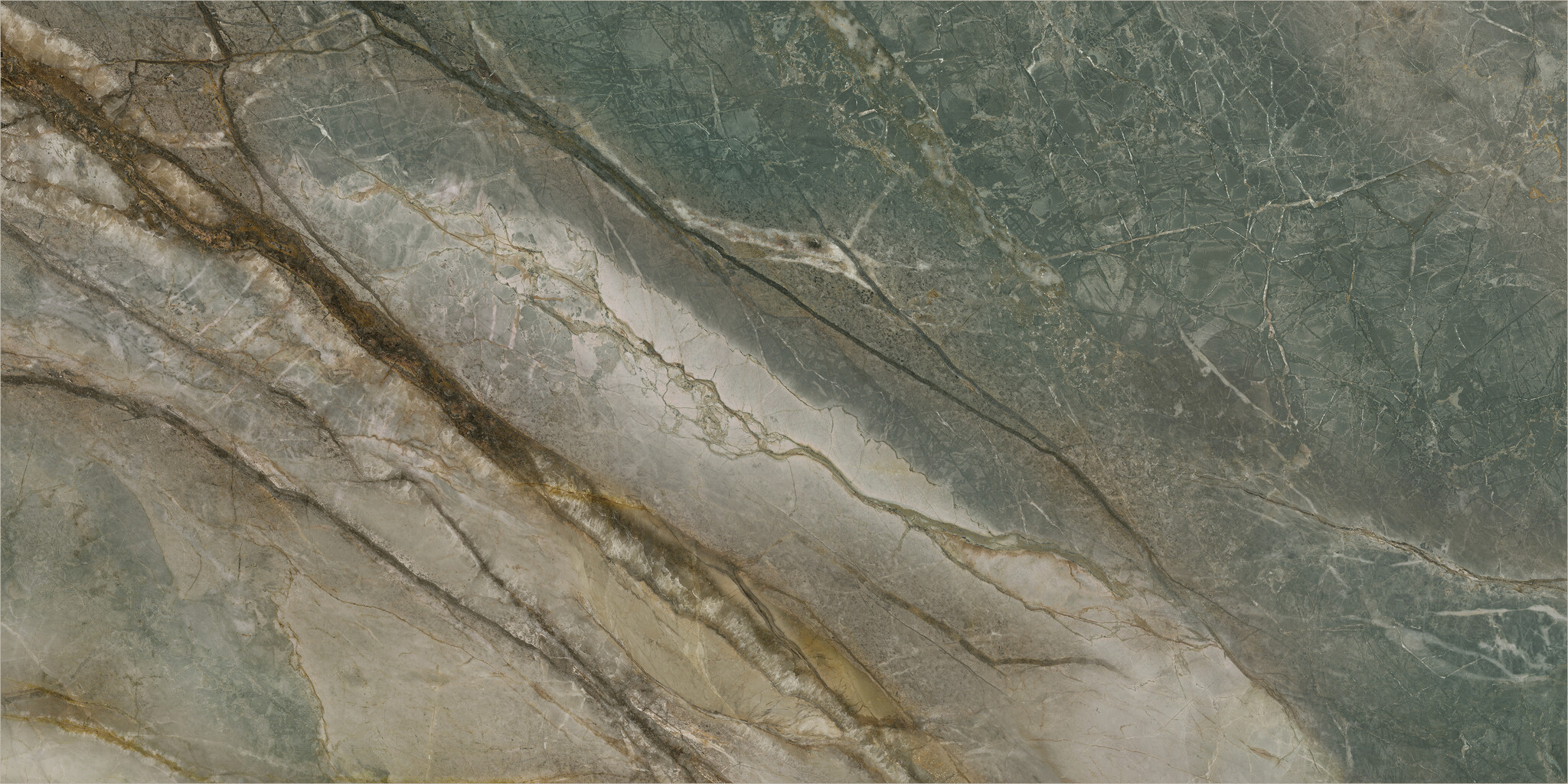 CeraVision Brazil Green 3D Honed 60x120 Rett