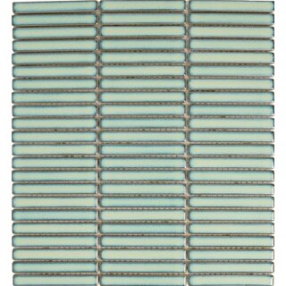 CeraVision Porcelain Fenna Glans Mozaiek (1,2x9,2) 28,2x30,8