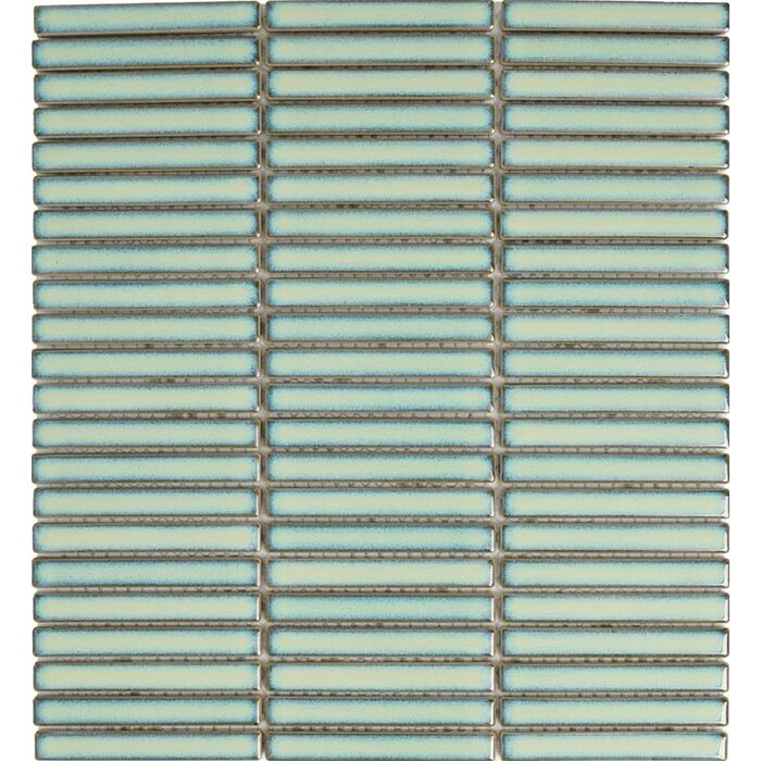 CeraVision Porcelain Fenna Glans Mozaiek (1,2x9,2) 28,2x30,8