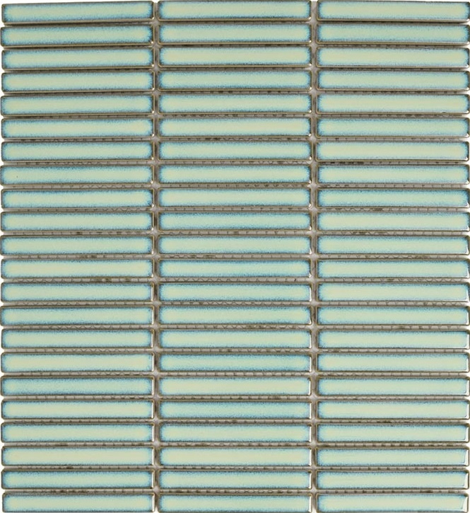 CeraVision Porcelain Fenna Glans Mozaiek (1,2x9,2) 28,2x30,8