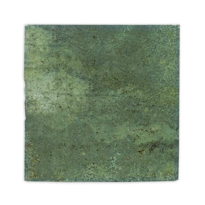 CeraVision Enamel Square Moss Glans Handvorm 12,5x12,5