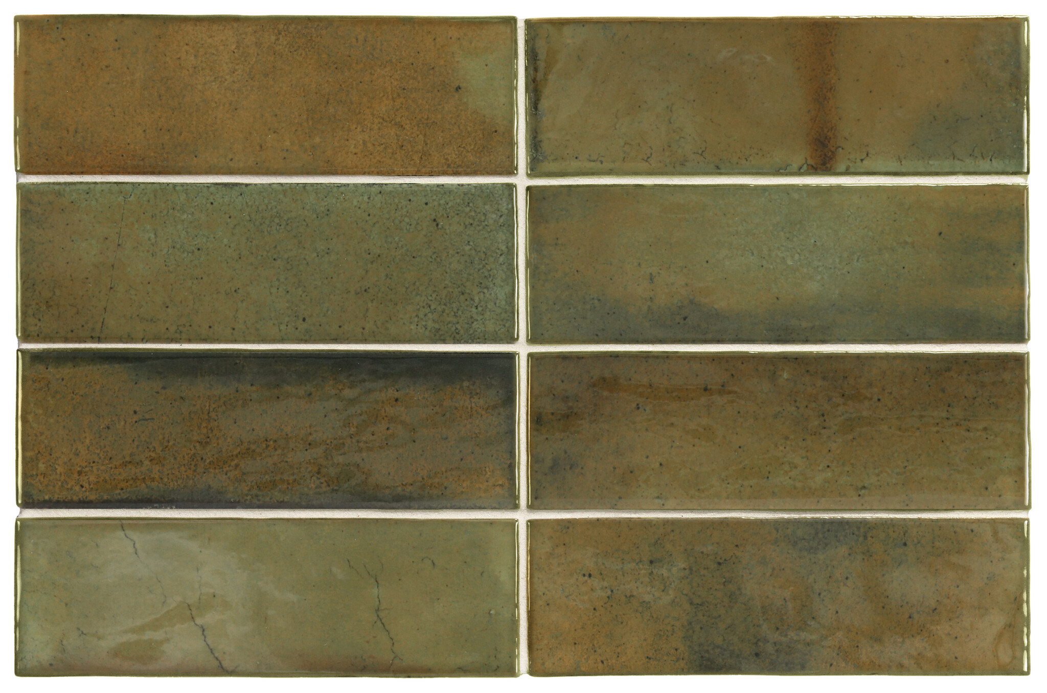 CeraVision Hanoi Wild Olive Glans Handvorm 5,1x16,1