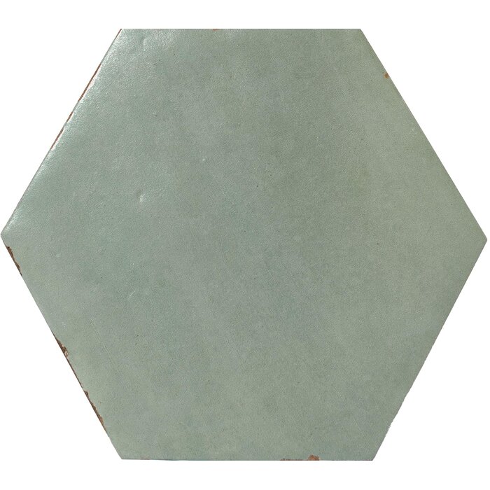 CeraVision Capri Bettina Blue Zijdeglans Hexagon 14x16