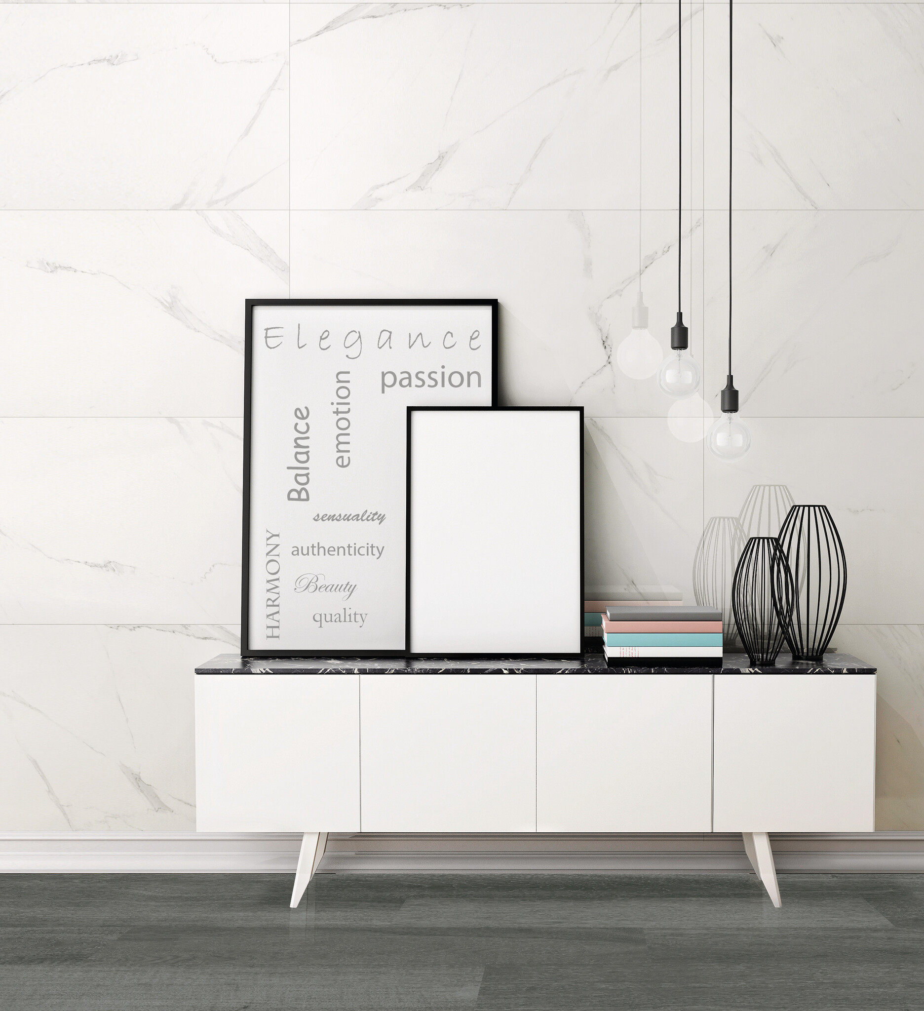 CeraVision Baranello White Glans 33,3x100 Rett