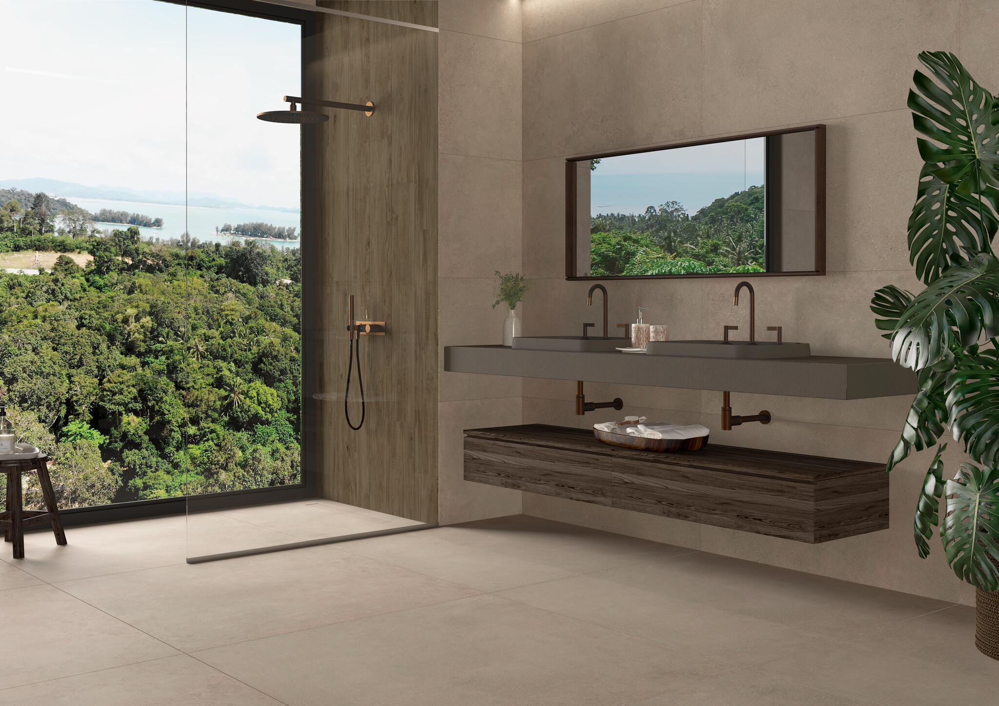 CeraVision Integra Greige Mat 60x120 Rett